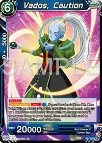 Vados Caution (History of Z) — Dragon Ball Super CCG Card Value