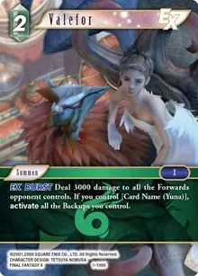 Valefor EX (Opus I)