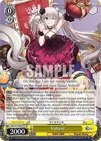 Valiant SR (Azur Lane Vol. 2) — Weiss Schwarz Card Value