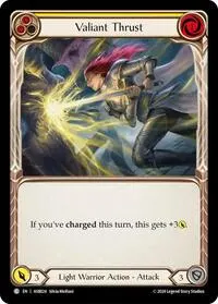 Valiant Thrust Yellow (Armory Deck: Boltyn)