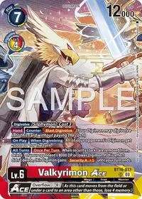 Valkyrimon ACE Participation (Hackers' Slumber Release Event Cards)