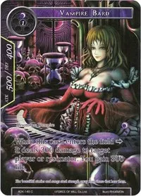 Vampire Bard Full Art (Advent of the Demon King)