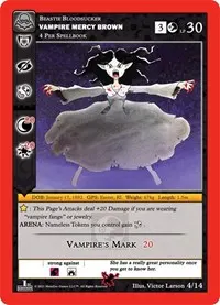 Vampire Mercy Brown (Nightfall: First Edition Release Event Deck)