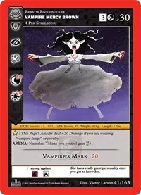 Vampire Mercy Brown (Nightfall: First Edition)