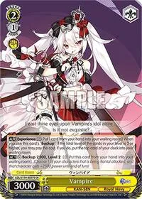 Vampire SR (Azur Lane Vol. 2) — Weiss Schwarz Card Value