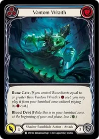 Vantom Wraith Blue (Dusk till Dawn) — Flesh & Blood TCG Card Value