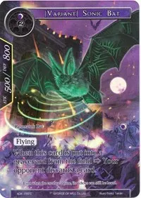 Variant Sonic Bat Full Art (Advent of the Demon King)