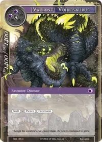 Variant Voidosaurus (The Time Spinning Witch) — Force of Will Card Value