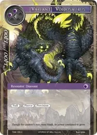 Variant Voidosaurus (The Time Spinning Witch)