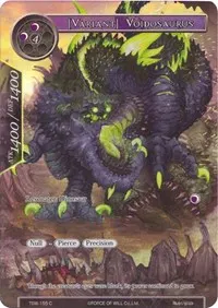 Variant Voidosaurus Full Art (The Time Spinning Witch)