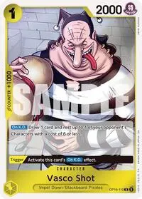 Vasco Shot (The Time of Battle)