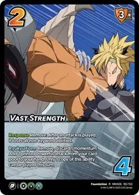 Vast Strength (UniVersus: My Hero Academia: Jet Burn)