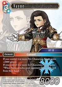Vayne (Opus XII) — Final Fantasy TCG Card Value