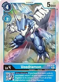 Veedramon (Starter Deck 08: Ulforce Veedramon) — Digimon Card Game Card Value