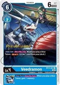 Veedramon (Dimensional Phase Pre-Release Cards) — Digimon Card Game Card Value