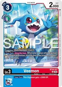 Veemon (Beginning Observer) — Digimon Card Game Card Value