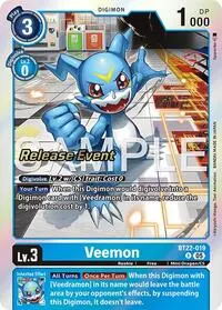 Veemon (Cyber Eden Release Event Cards)