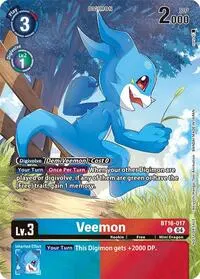 Veemon Legend Pack 2024 (Beginning Observer)