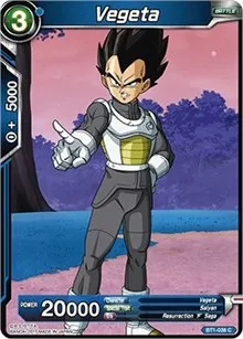 Vegeta (Galactic Battle) — Dragon Ball Super CCG Card Value