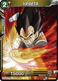 Vegeta (Vicious Rejuvenation) — Dragon Ball Super CCG Card Value