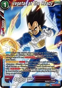 Vegeta at the Ready (Fighter's Ambition)
