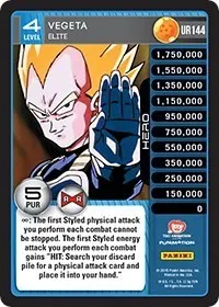 Vegeta Elite (Panini: Evolution)