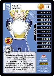 Vegeta Energized High Tech Foil (Panini: Awakening)
