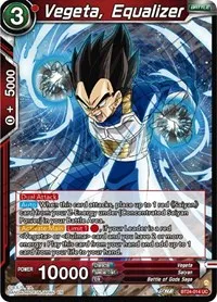 Vegeta Equalizer (Beyond Generations) — Dragon Ball Super CCG Card Value