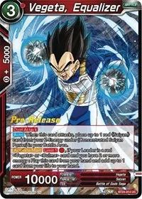 Vegeta Equalizer (Beyond Generations Pre-Release Cards)