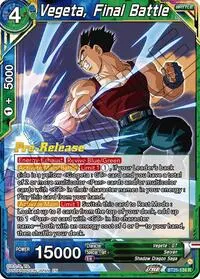 Vegeta Final Battle (Legend of the Dragon Balls Pre-Release Cards)