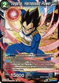 Vegeta Harnessed Power (Realm of the Gods)