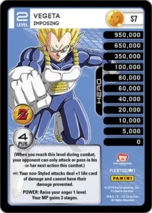 Vegeta Imposing High Tech Foil (Panini: Awakening)