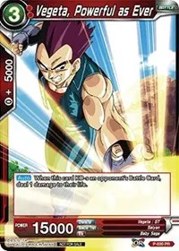 Vegeta Powerful as Ever (Promotion Cards)