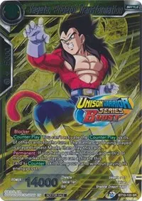 Vegeta Prideful Transformation Event Pack 08 (Tournament Promotion Cards)