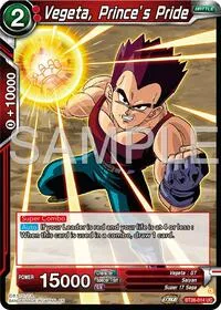 Vegeta Princes Pride (Ultimate Advent) — Dragon Ball Super CCG Card Value