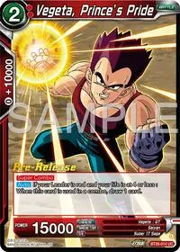 Vegeta Princes Pride (Ultimate Advent Pre-Release Cards)