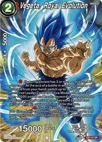 Vegeta Royal Evolution (Theme Selection: History of Vegeta)