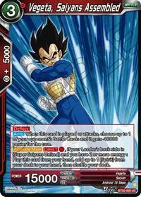 Vegeta Saiyans Assembled (Three Glorious Fighters)