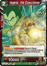 Vegeta the Executioner (Battle Evolution Booster) — Dragon Ball Super CCG Card Value