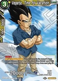 Vegeta Time for Vacation (Expansion Deck Box Set 09: Saiyan Surge)