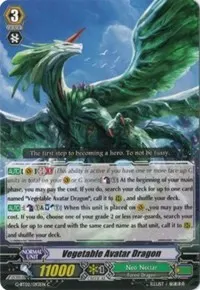 Vegetable Avatar Dragon (G-BT02: Soaring Ascent of Gale & Blossom)