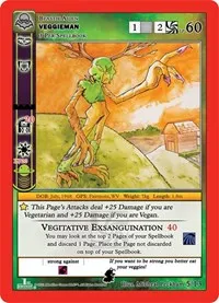 Veggieman (Nightfall: First Edition Release Event Deck) — MetaZoo Card Value