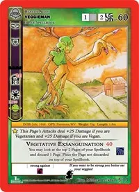 Veggieman (Nightfall: First Edition Release Event Deck)
