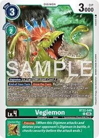 Vegiemon (Cyber Eden) — Digimon Card Game Card Value