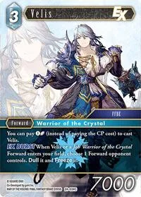 Velis EX (Hidden Legends) — Final Fantasy TCG Card Value