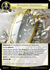 Velmardian Greatshield (Evil Cluster Starter Deck 2: Matelda)