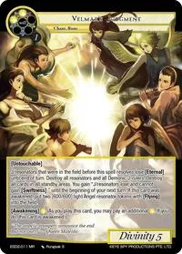 Velmars Judgment (Evil Cluster Starter Deck 2: Matelda) — Force of Will Card Value