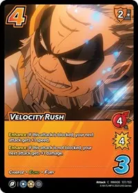 Velocity Rush (UniVersus: My Hero Academia: Jet Burn)