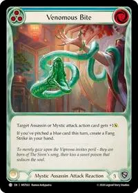 Venomous Bite Blue (Part the Mistveil)