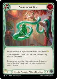 Venomous Bite Yellow (Part the Mistveil)